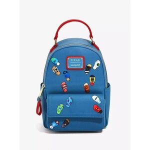 Loungefly Disney Pixar Flip Flop Slides Mini Backpack New Exclusive